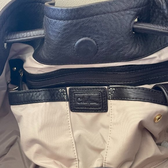 Cole Haan Dark Brown Leather Hobo Purse - Picture 3 of 4